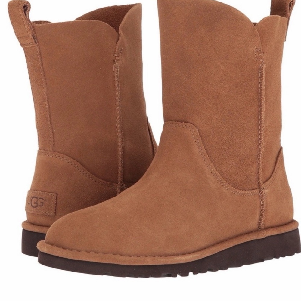 UGG Alisa unlined slouch boots chestnut size 9